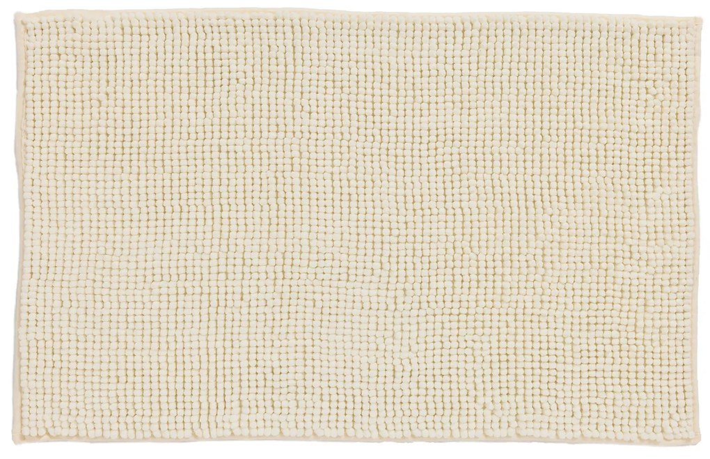 Ταπέτο Μπάνιου Αντιολισθητικό Chenille 60x90εκ. Bathmats 0775 Ιβουάρ Das Home