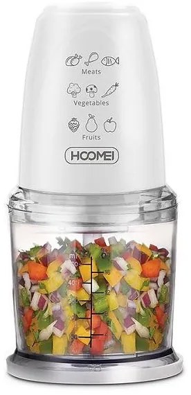 Πολυκόπτης Multi 260W με Δοχείο 500ml Hoomei HM-6280W Λευκό
