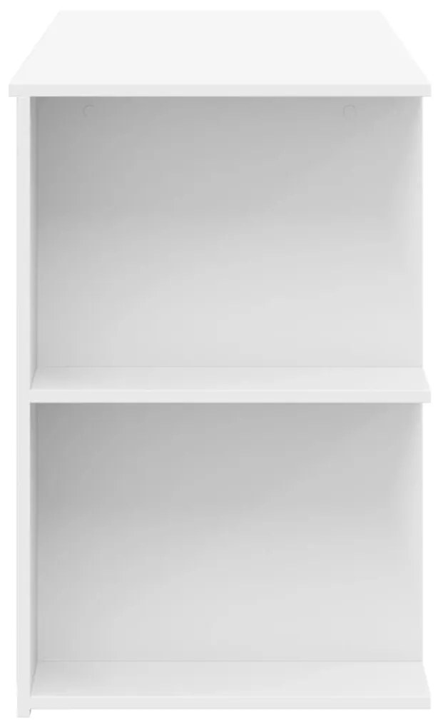 vidaXL Γραφείο Λευκό 140 x 50 x 75 εκ. από Επεξεργασμένο Ξύλο