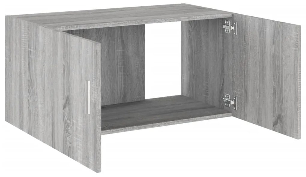 vidaXL Ντουλάπι Τοίχου Γκρι Sonoma 80 x 39 x 40 εκ. από Επεξεργ. Ξύλο