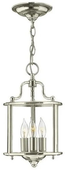 Κρεμαστό Φωτιστικό Οροφής 3xE14 Φ20cm Gentry Elstead Lighting-HK-GENTRY-P-S-PN-Νίκελ Ματ HK-GENTRY-P-S-PN