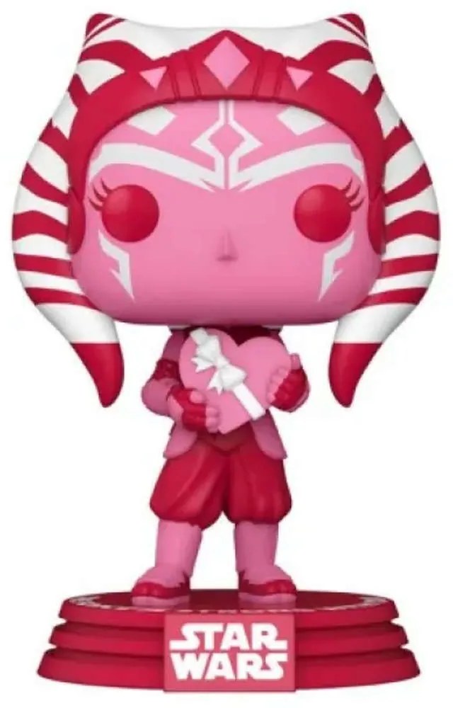 Φιγούρα Star Wars 60120 Valentines S2 Ahsoka Bobble-Head 10cm Red-Pink Funko