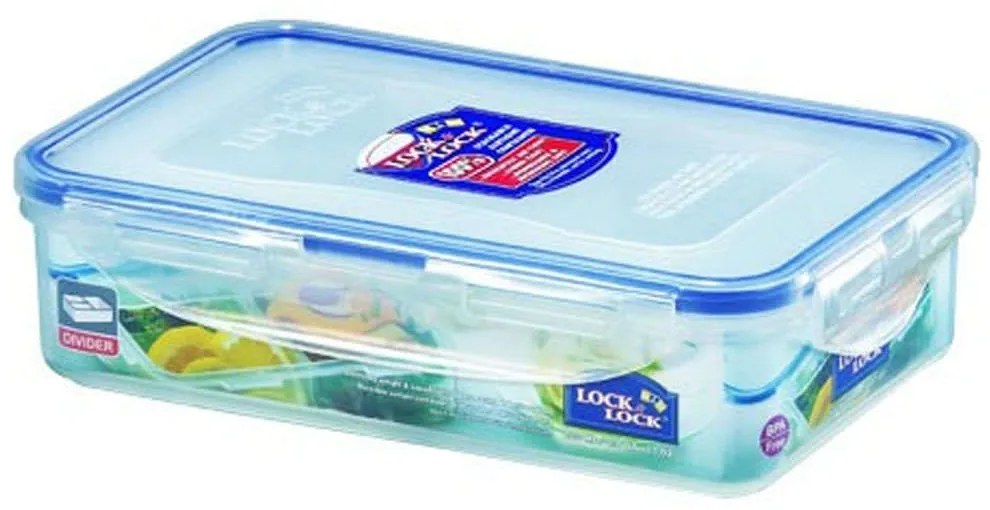 Δοχείο Φαγητού HPL816C 20,5x13,4x5,2cm 800ml Clear-Blue Lock &amp; Lock Πολυπροπυλένιο