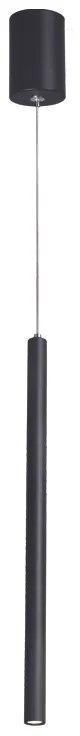 Φωτιστικό Κρεμαστο Aca RA31LEDP60BK FINO Μαύρο Ματ (Black Mat) 3000K