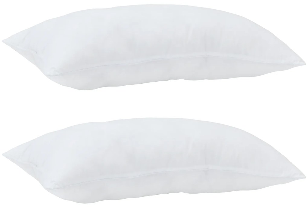 vidaXL Μαξιλάρια 2 pcs Λευκό 40 x 80 cm