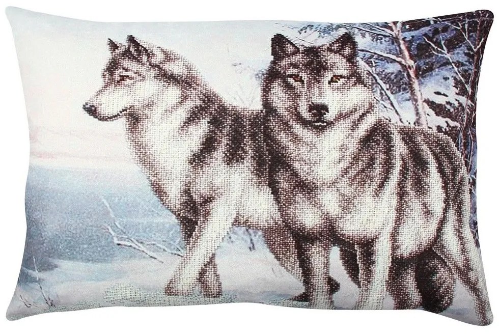 Μαξιλάρι Διακοσμητικό (Με Γέμιση) A50864 Multi Aberto Design 33X48 Cotton-Polyester