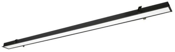 Γραμμικό Χωνευτό Trimless   L3380 4000K Μαύρο Dim. Station Ultra 3911-04338-4-B-D4 Viokef 3911-04338-4-B-D4 Μαύρο