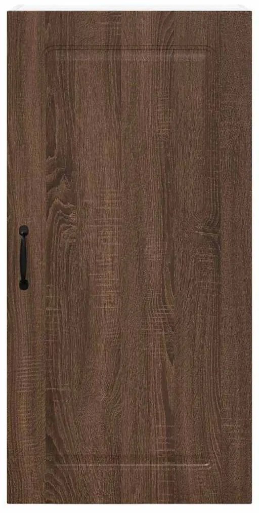 vidaXL Ντουλάπα Κουζίνας με ράφι Καφέ δρυς 50 x 31 x 100 εκ.