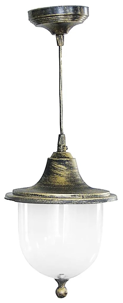 Φωτιστικό Οροφής Μονόφωτο Heronia Hercules Bronze 11-0058