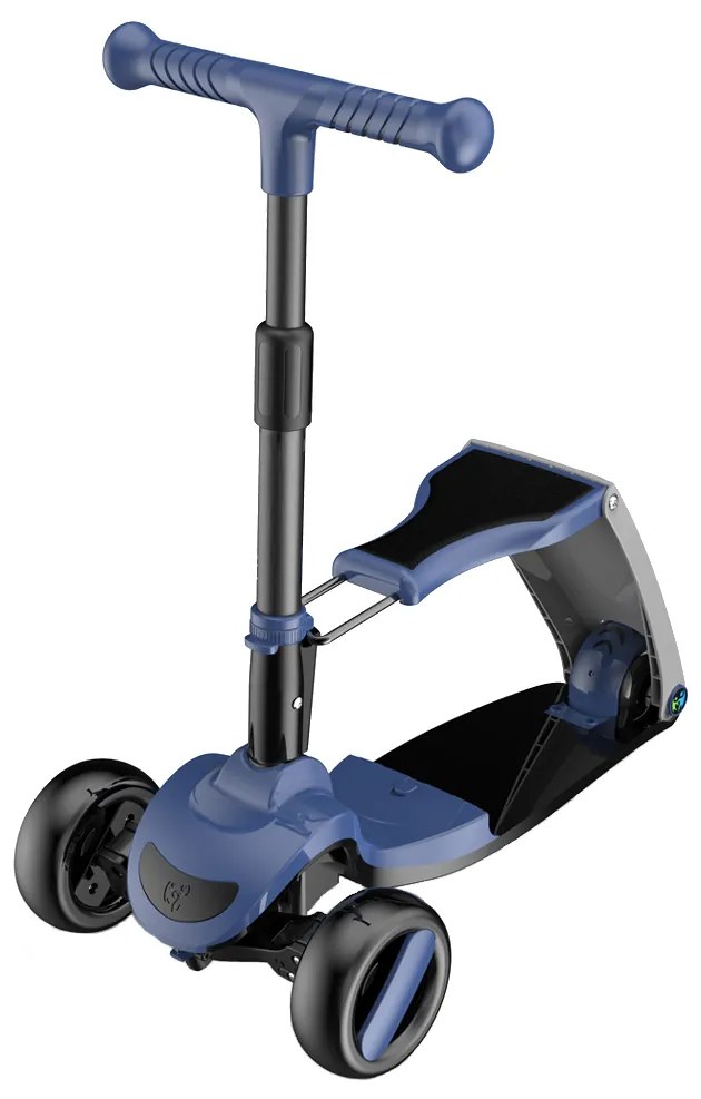 Πατίνι Scooter G&amp;C Fun 2 Σε 1 Μαύρο/Μπλε S8