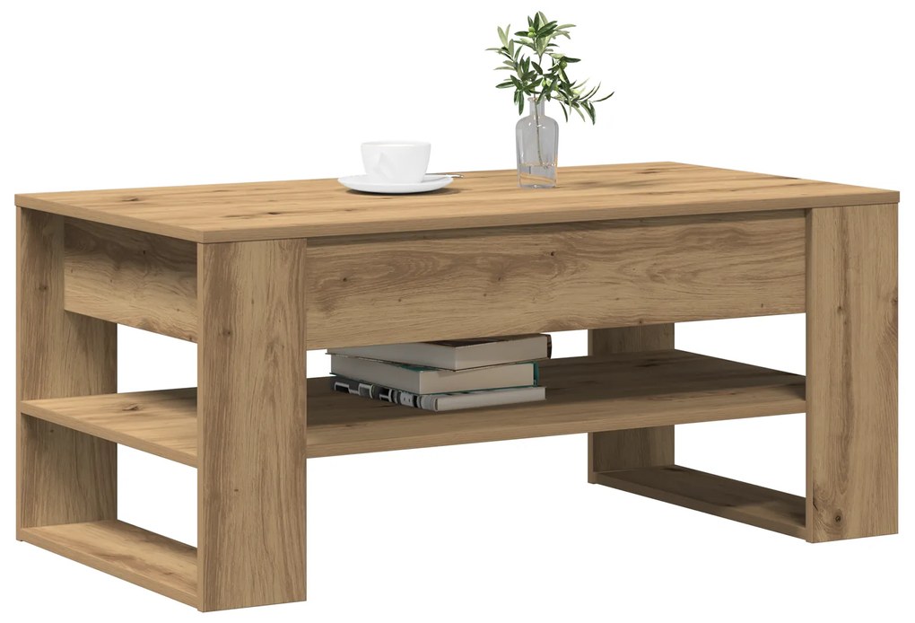 vidaXL Τραπεζάκι σαλονιού Artisan Oak 102x55x45 εκ από κατασκευασμένο ξύλο