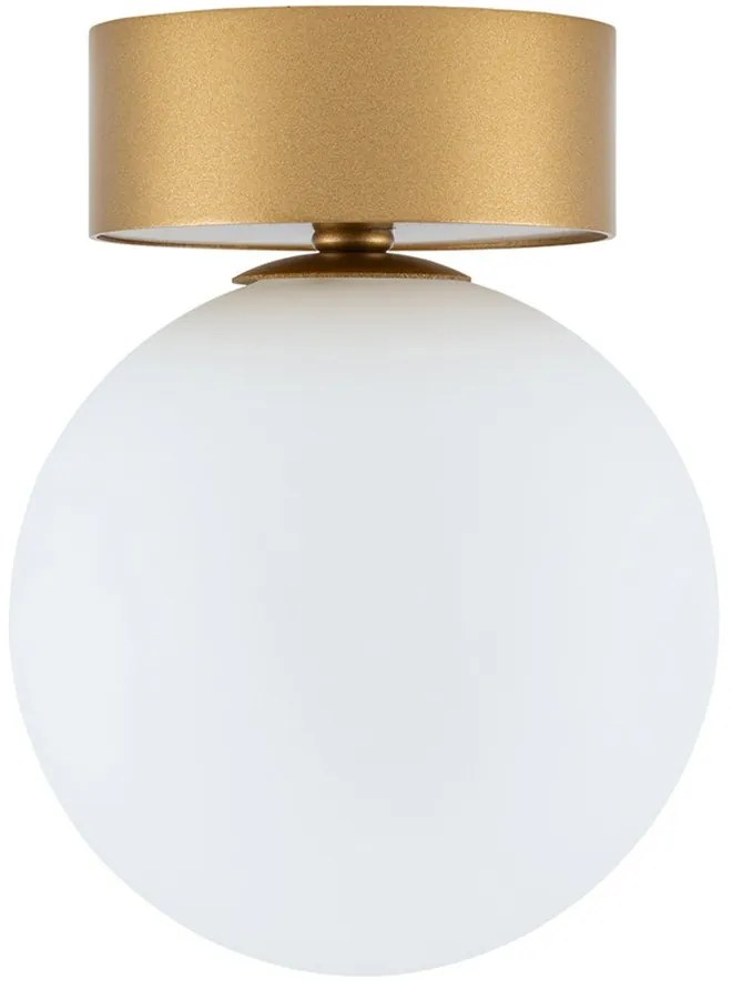Φωτιστικό Οροφής - Πλαφονιέρα Kier S 10623 12x15.5cm 12W 1xG9 Gold-White Nowodvorski