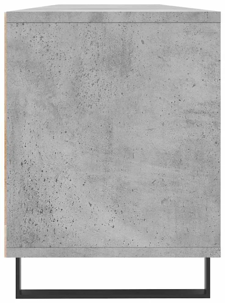 vidaXL Έπιπλο Τηλεόρασης Γκρι Σκυρ. 150x30x44,5 εκ. Επεξ. Ξύλο