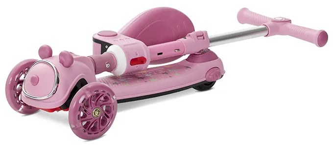 Πατίνι Scooter Swiftie Τρίτροχο Αναδιπλούμενο με Κάθισμα  Pink  10390220003 Lorelli