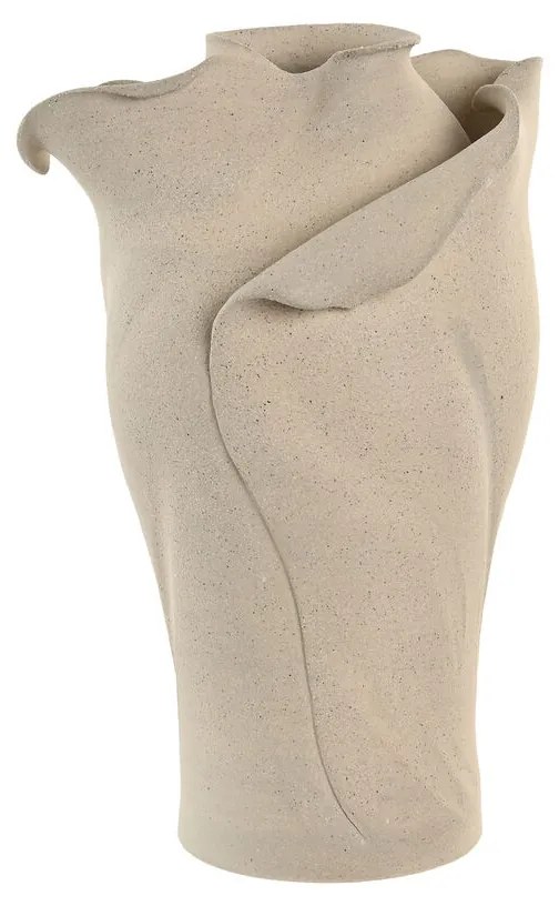 Βάζο Home ESPRIT Λευκό Κεραμικά Στυλ χειροτεχνίας Σύγχρονη 24 x 24 x 37 cm