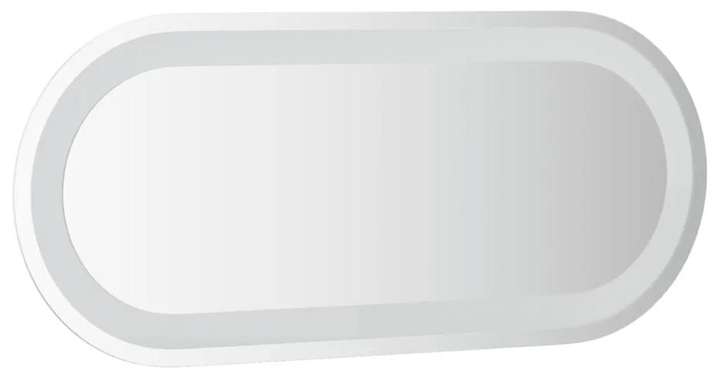 vidaXL Καθρέφτης Μπάνιου με LED Οβάλ 70x30 εκ.