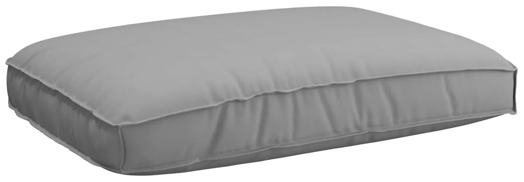 vidaXL Σετ Μαξιλαριών Παλέτας 2 Τεμάχια Γκρι Πολυεστέρας