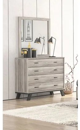 Savvidis Furniture  Τουαλέτα Φ93.5/Y88/B44.5cm No6 Σταχτί Μελαμίνη BEST-890023