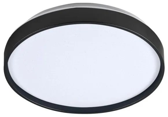 Πλαφονιέρα Φωτιστικό Οροφής LED 15W 3000K Φ26 IP20 Epistar Spotlight 3252 Μαύρο