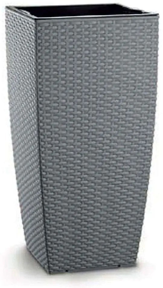 Κασπώ Natura 10.07.0511 36x36x66cm Dark Grey Plastic