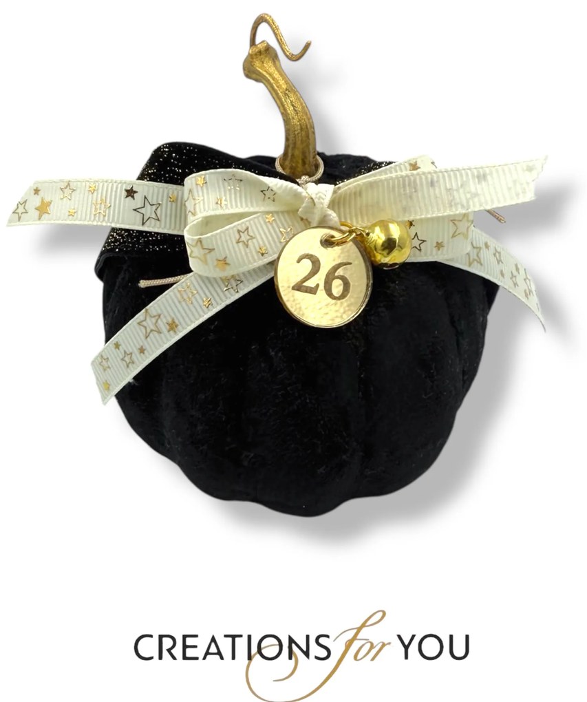 Κολοκύθα μαύρη βελούδινη μεσαία - Ασημί