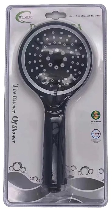 Τηλέφωνο ντους με επιλογές πίεσης - Black - 88039-88039