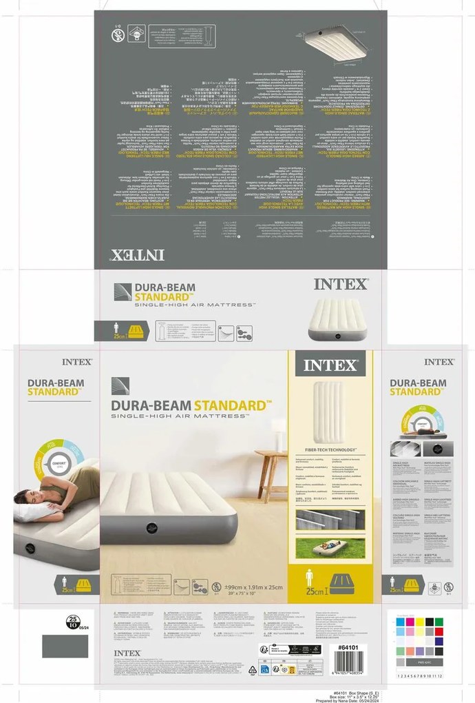 Air Bed Intex Dura-Beam Standard 99 x 25 x 191 cm