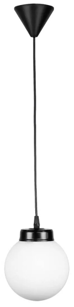 Φωτιστικό Οροφής Μονόφωτο Heronia GL-600 02-0309 Black
