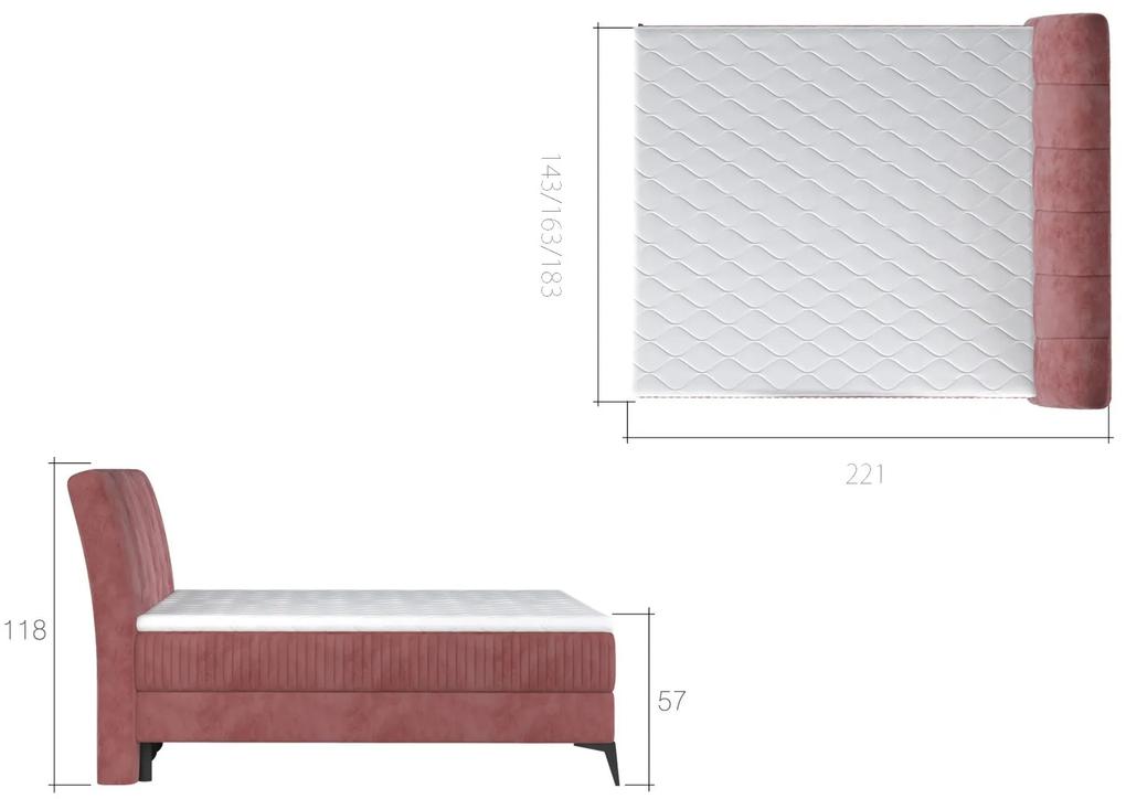 Επενδυμένο Κρεβάτι Ardito-180 x 200-Mple