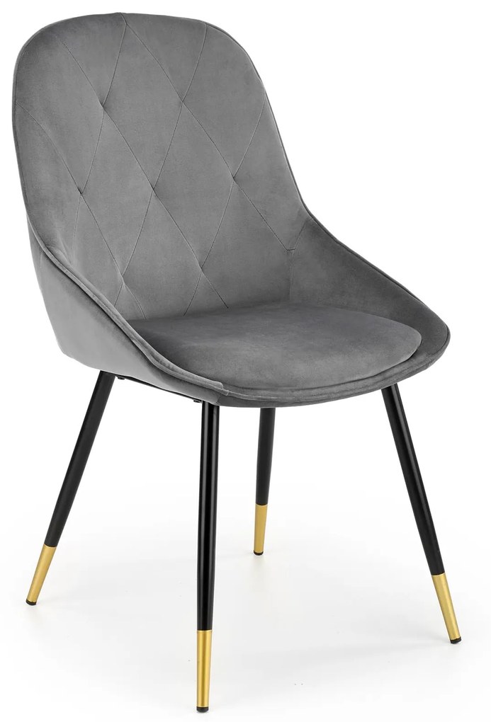 K437 chair color: grey DIOMMI V-CH-K/437-KR-POPIELATY