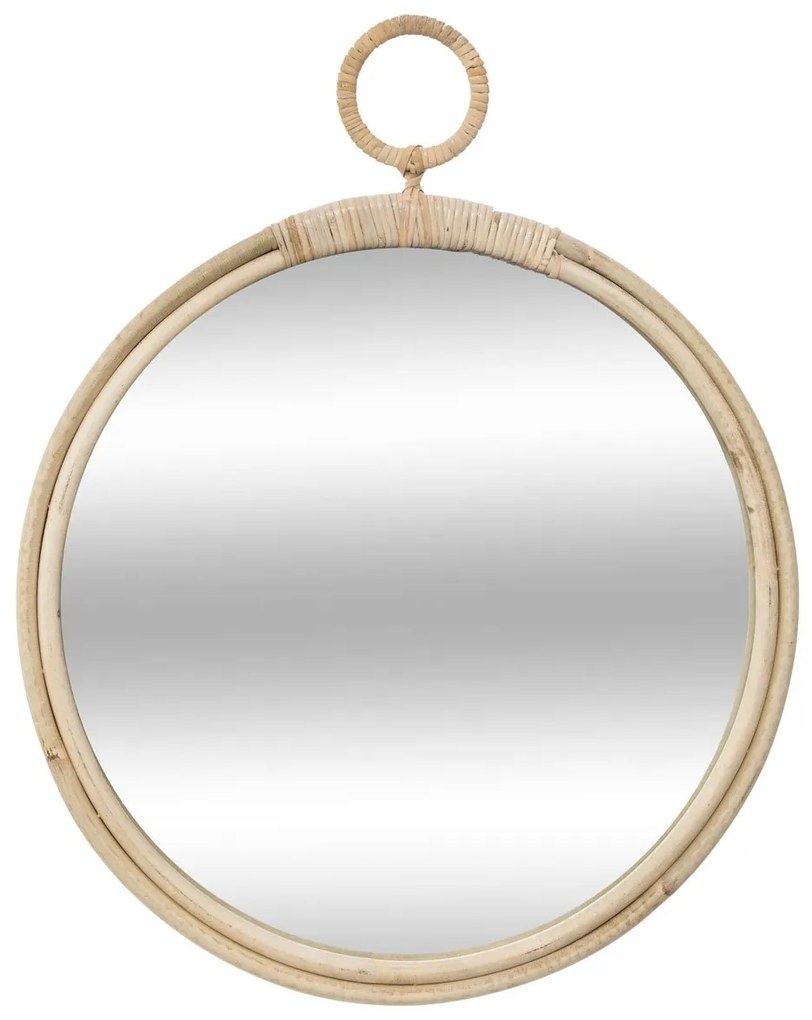 Διακοσμητικός Καθρέφτης Τοίχου (Φ38) A-S Rattan Round 162205