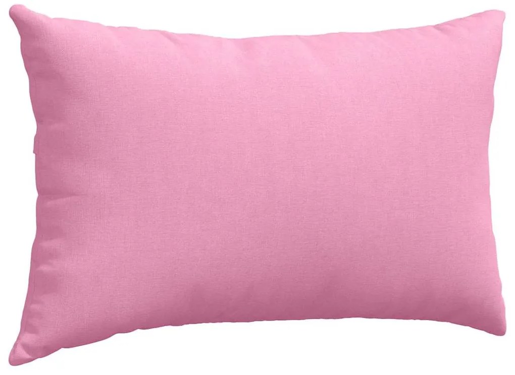 vidaXL Μαξιλάρι Καναπέ 2 pcs Ροζ 50 x 30 cm ύφασμα