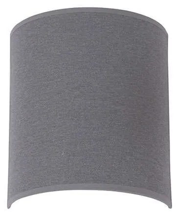 Φωτιστικό Τοίχου - Απλίκα Alice I XS 6812 Grey Nowodvorski Metal, Fabric