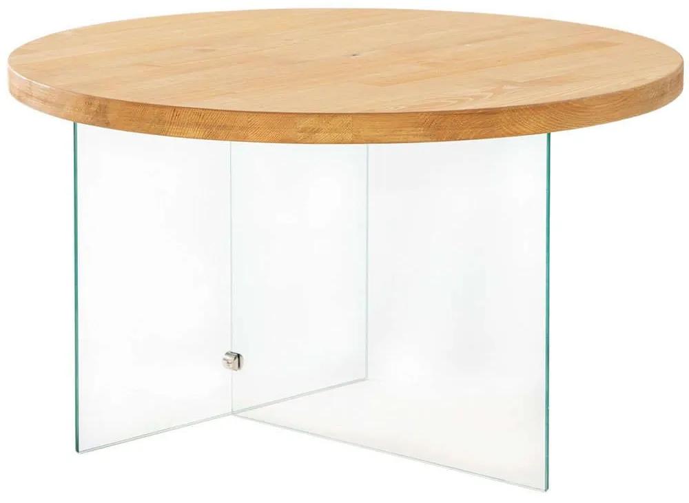 Τραπέζι Σαλονιού Serenity 552NOS2411 70x40cm Clear-Oak