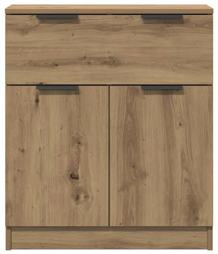 vidaXL Μπουφές Αρτισιανή Δρυς 60 x 30 x 70 εκ. από Επεξεργασμένο Ξύλο