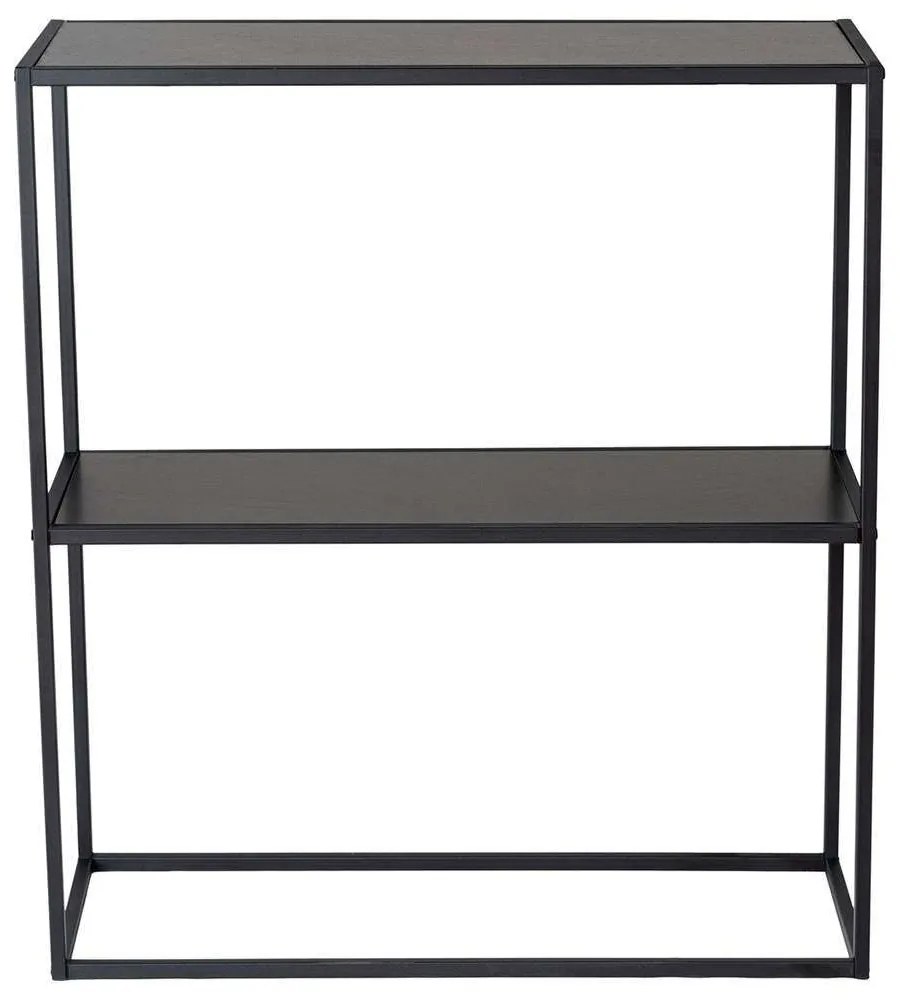 Κονσόλα Andas 706CLN1107 80x30x85cm Black Melamine, Metal