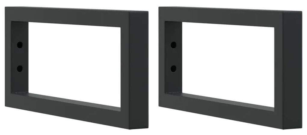 vidaXL Ράφι Νιπτήρα Τοίχου από Ατσάλι / Μασίφ Ξύλο Δρυός