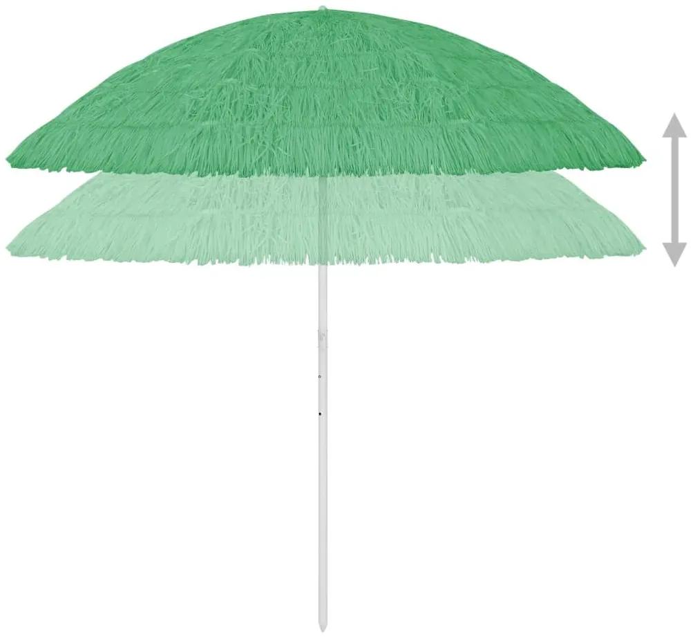 Ομπρέλα Θαλάσσης Hawaii Πράσινη 300 εκ. - Πράσινο