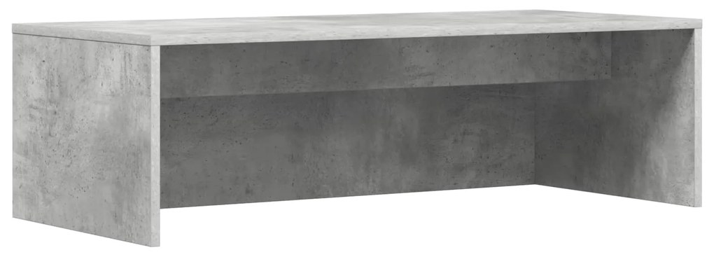 vidaXL Επιτοίχιο γραφείο Επιτοίχιο Σκυρόδεμα Γκρι 100 x 45 x 30 εκ