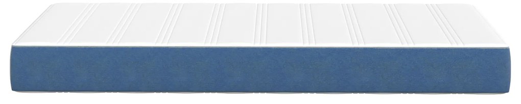 vidaXL Ματράκι με Ελατήρια Pocket Μπλε Μικρό 100x200x20 εκ Ύφασμα