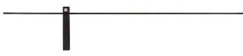 Απλίκα Φωτιστικό Τοίχου Μαύρο IMPULSE LED L 8117 Nowodvorski-8117-Μαύρο 8117