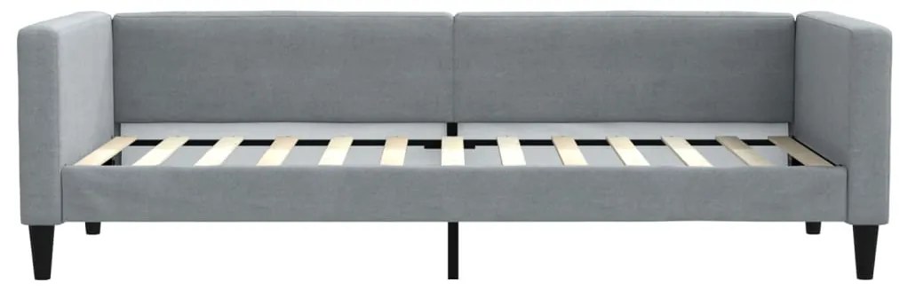 vidaXL Καναπές Κρεβάτι Ανοιχτό Γκρι 80 x 200 εκ. Υφασμάτινος