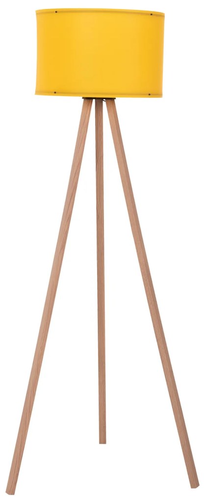 ΦΩΤΙΣΤΙΚΟ ΔΑΠΕΔΟΥ ΞΥΛΙΝΟ ΕΚΡΟΥ ΜΕ ΚΙΤΡΙΝΟ ΚΑΠΕΛΟ FB97272.15 Φ38x145 εκ. 5127753