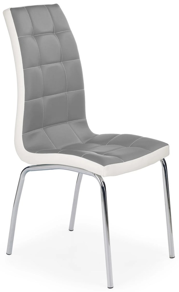 K186 chair color: grey/white DIOMMI V-CH-K/186-KR-POPIEL DIOMMI-60-20921
