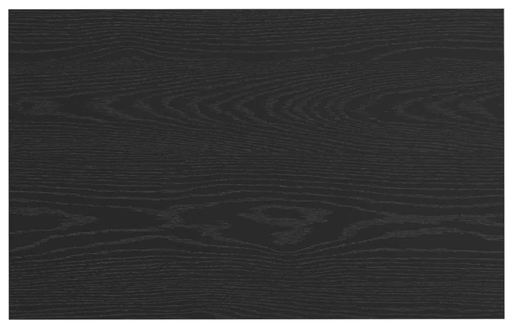 vidaXL Τραπεζάκι σαλονιού Μαύρη δρυς 80 x 50 x 40 cm