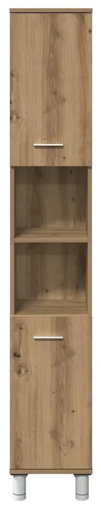 vidaXL Ντουλάπι μπάνιου Artisan Oak 30x30x179 cm Κατασκευασμένο ξύλο