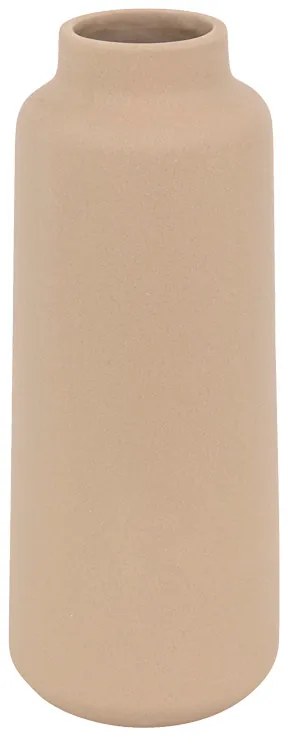 Βάζο Breal pakoworld κεραμικό σε μπεζ απόχρωση Φ12x30εκ - 199-000653