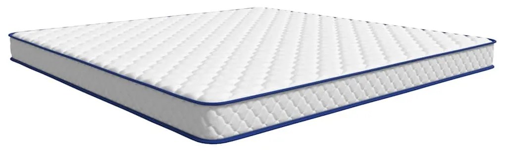 vidaXL Στρώμα με Αφρό Μνήμης Λευκό 200x200x17 εκ. μαλακό