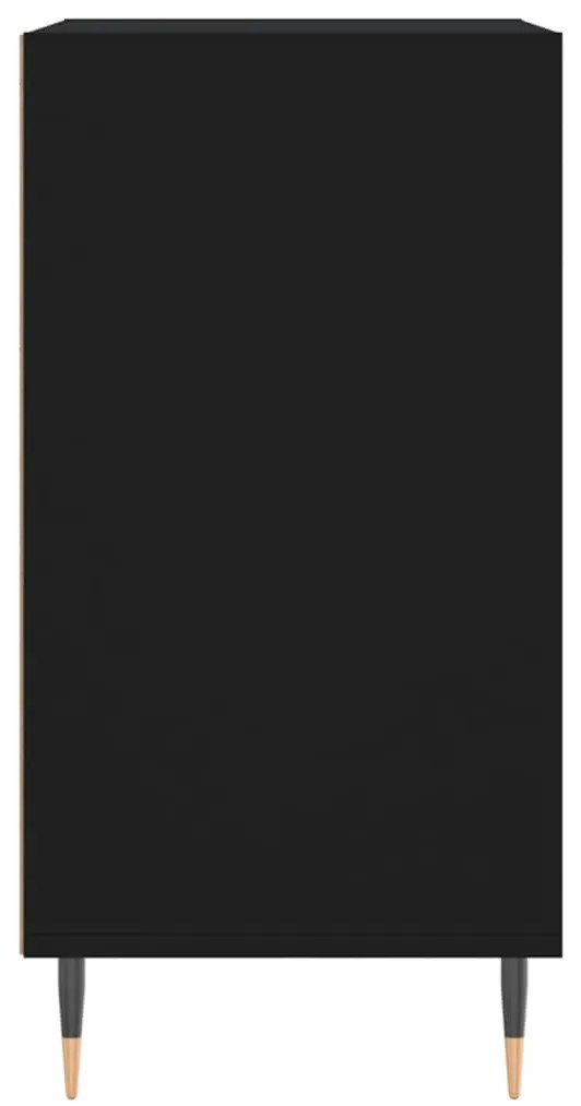 vidaXL Ραφιέρα Μαύρη 57 x 35 x 70 εκ. από Επεξεργασμένο Ξύλο