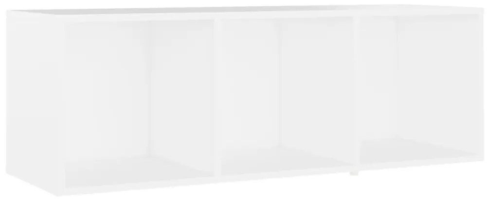 vidaXL Έπιπλα Τηλεόρασης 2 τεμ. Λευκά 107 x 35 x 37 εκ. Μοριοσανίδα
